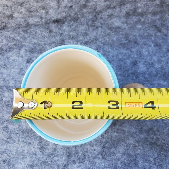 Vintage Florida Flamingo Ceramic Mug With Unique Seashell Handle From The 1980's - Picture 9 of 9